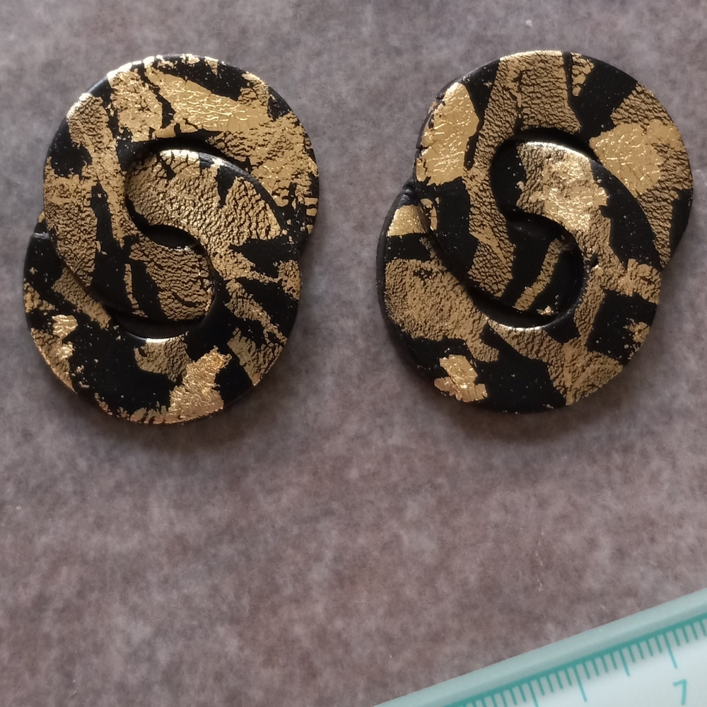 Clay earrings
